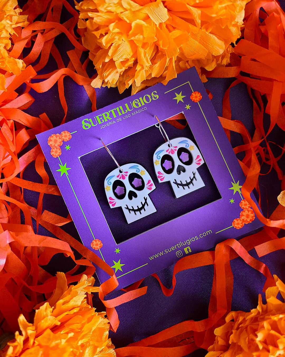 Aretes Alma de colores