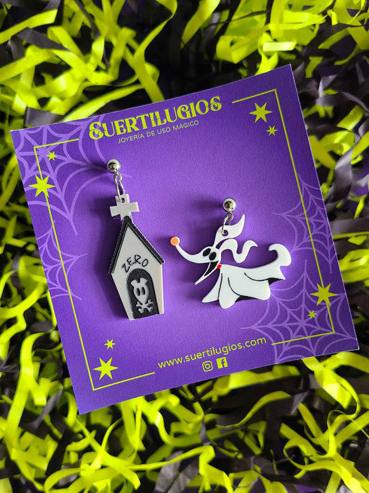 Aretes Fiel fantasmita